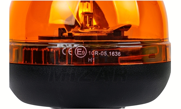 Blikající výstražné světlo 12V 24V flexibilní montáž