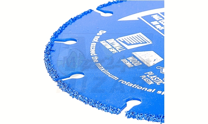 Kotouč GEKO na dřevo, plast a GK desky 125x22,2mm