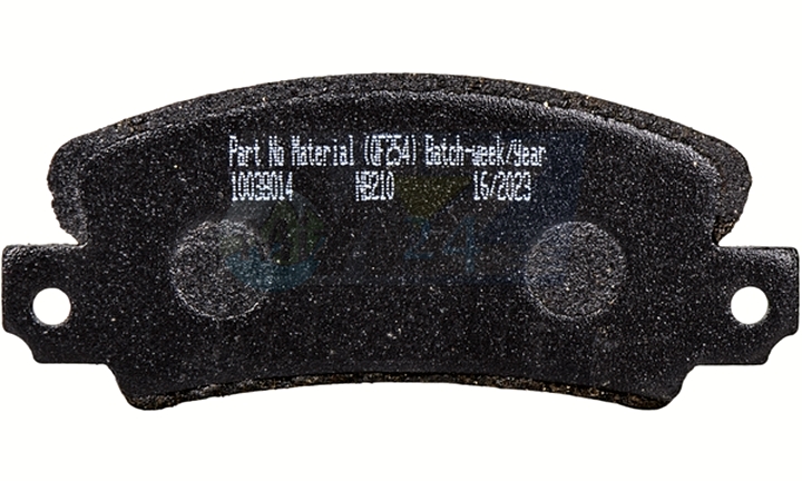 Brzdové destičky Merlo 109x44mm 049614
