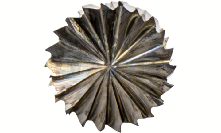 Frézovací pilník na kov 12x12mm, stopka 6mm
